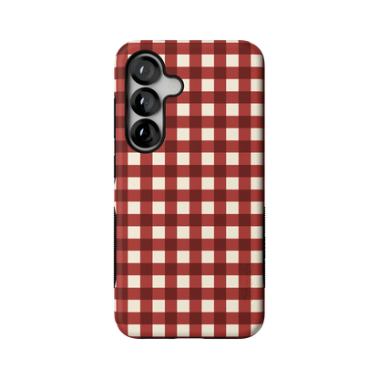 Checked Twice | Red Plaid Case