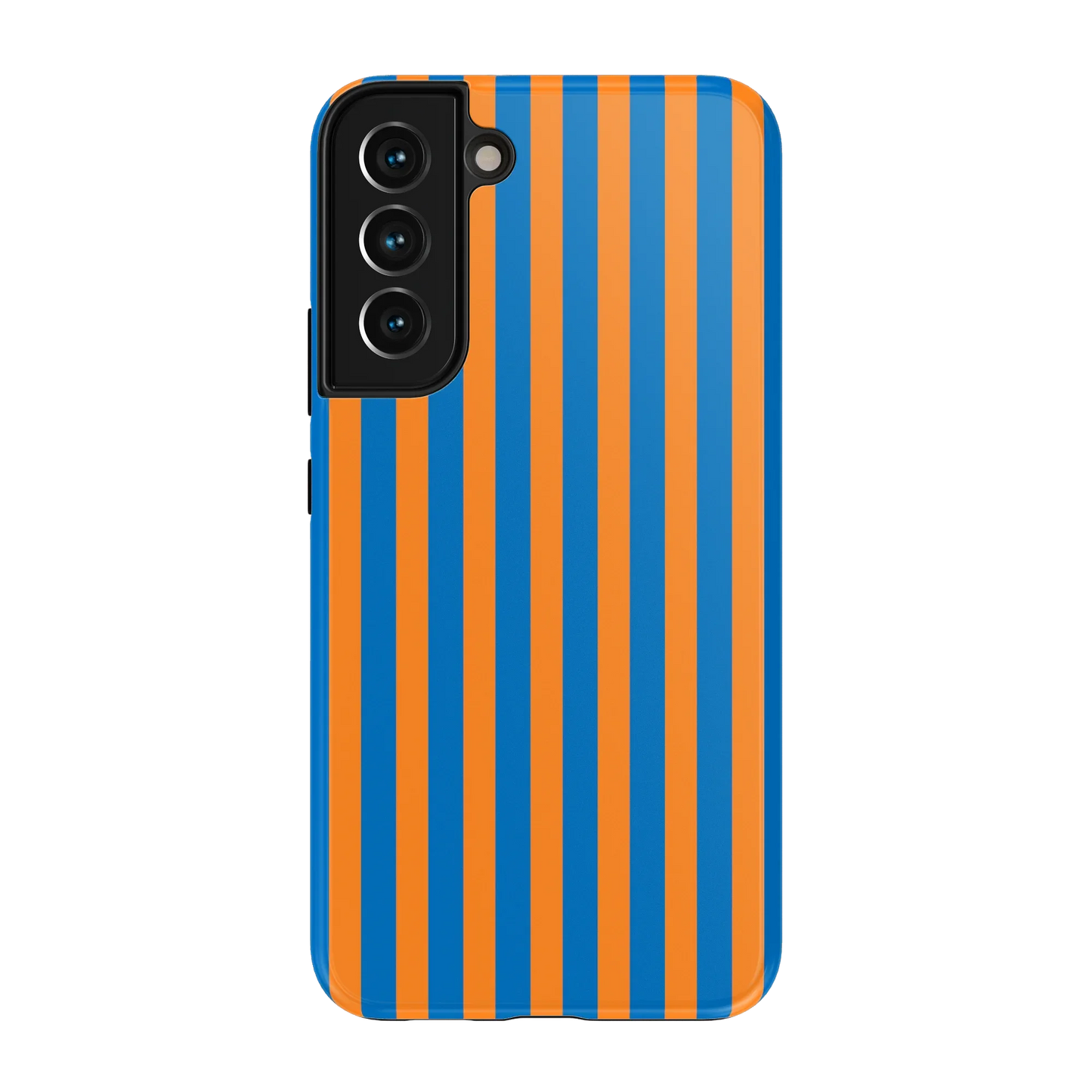 Go New York | Blue & Orange Stripes Case - Galaxy S22 Plus