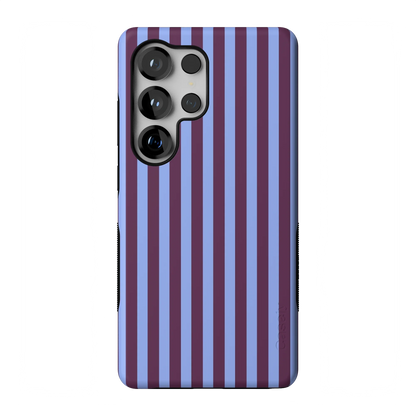 Perfect Stripes | Purple & Blue Stripes Case - Galaxy S25 Ultra