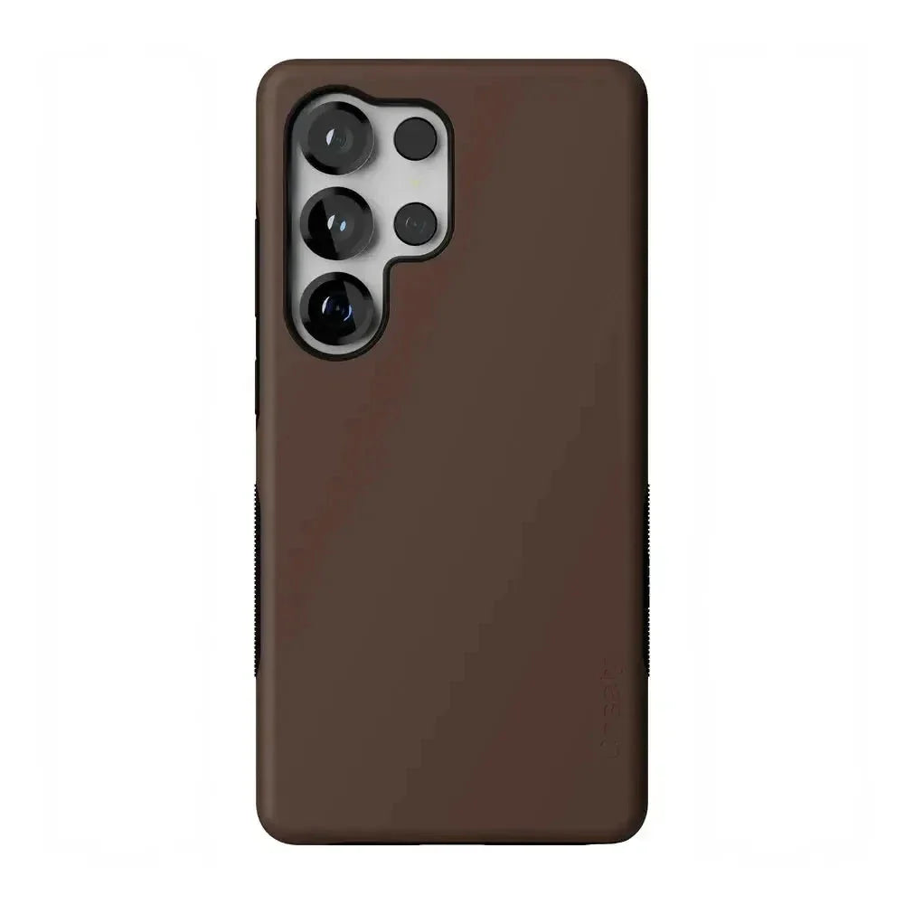 Espresso Brown | The Boyfriend Collection Phone Case get.casely Bold Flex + MagSafe® Galaxy S25 Ultra