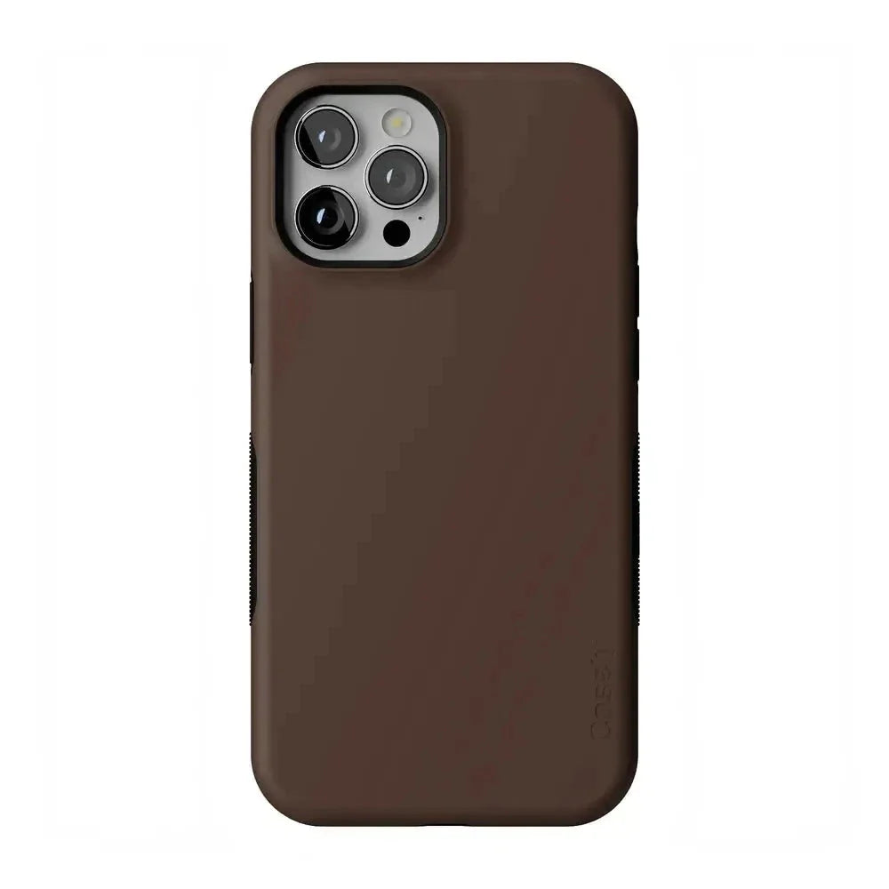 Espresso Brown | The Boyfriend Collection Phone Case get.casely Bold Flex + MagSafe® iPhone 12 Pro Max