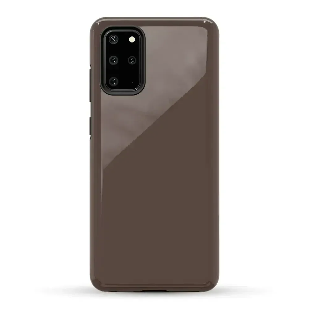 Espresso Brown | The Boyfriend Collection Phone Case get.casely Essential Galaxy S20 Plus