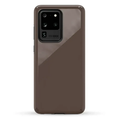 Espresso Brown | The Boyfriend Collection Phone Case get.casely Essential Galaxy S20 Ultra