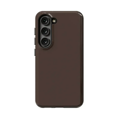 Espresso Brown | The Boyfriend Collection Phone Case get.casely Essential Galaxy S23