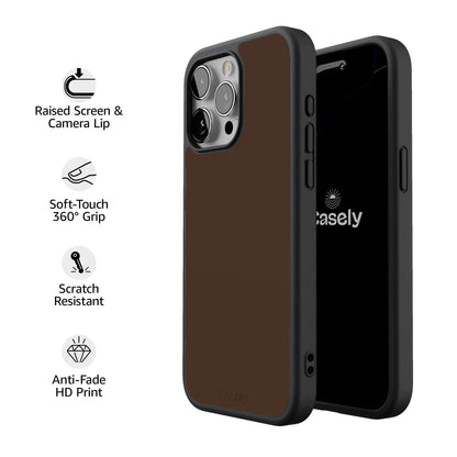 Espresso Brown | The Boyfriend Collection Phone Case get.casely