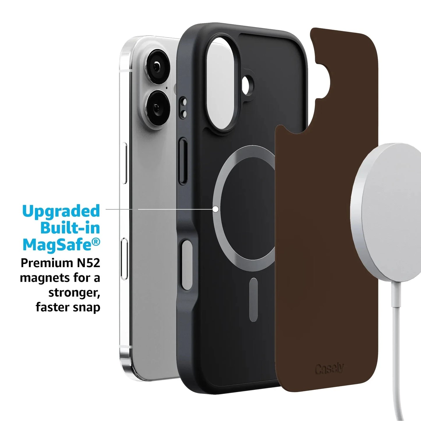 Espresso Brown | The Boyfriend Collection Phone Case get.casely