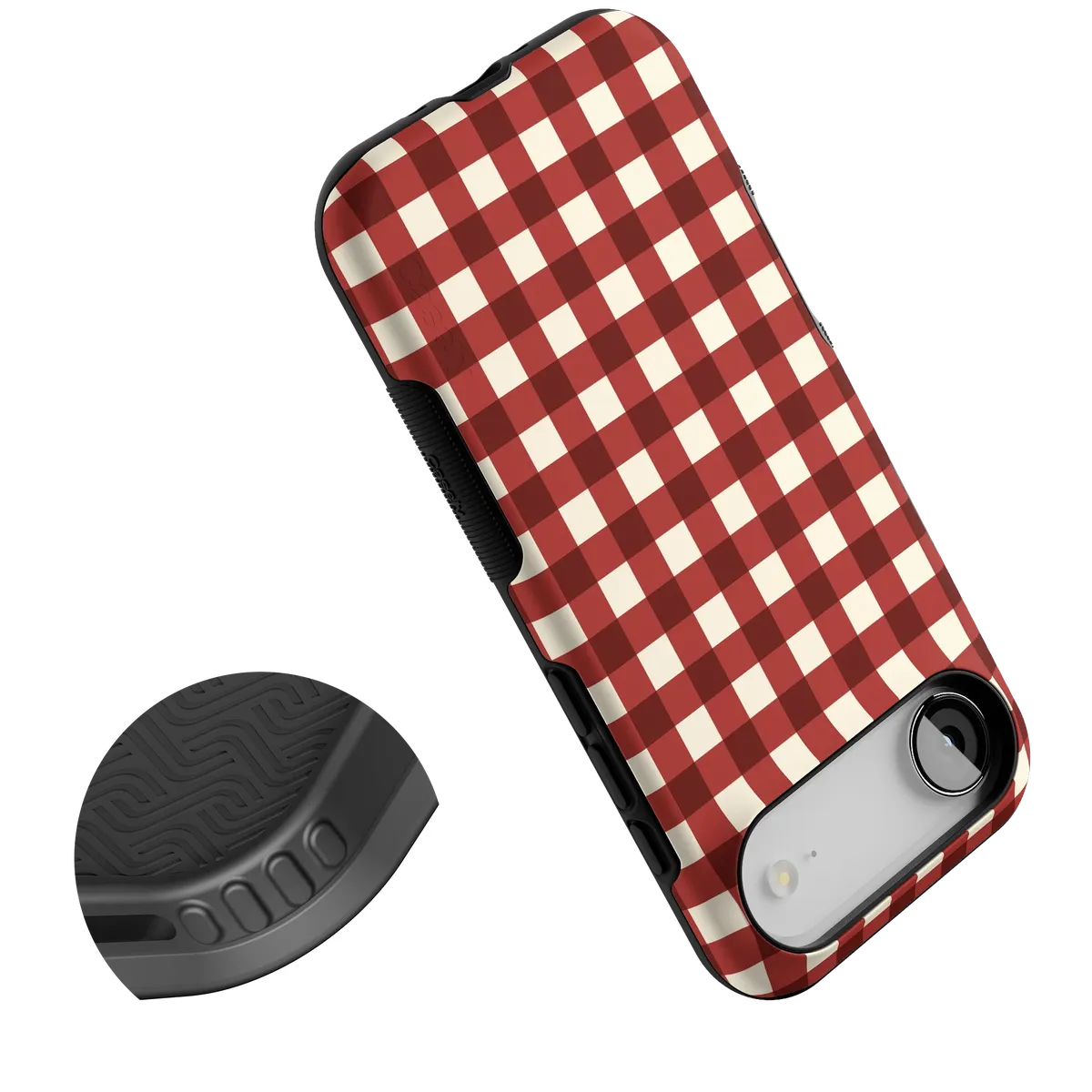 Checked Twice | Red Plaid Case