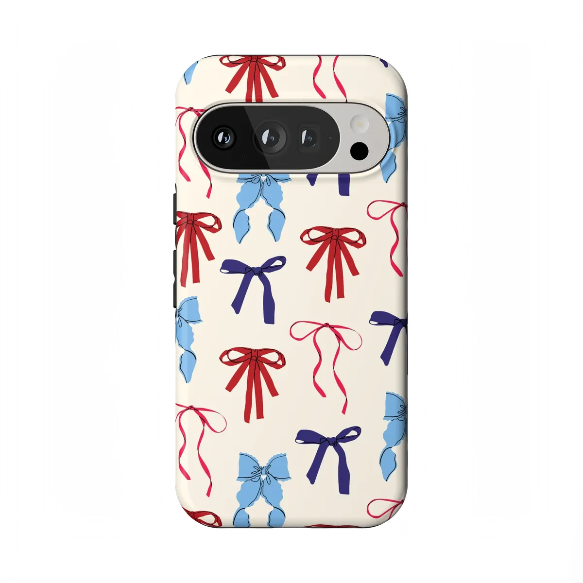 American Girlie | Red White & Blue Bows Case - Google Pixel 10 Pro