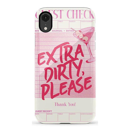 Extra Dirty Please | Fun on Weekdays Case iPhone Case get.casely Essential iPhone XR
