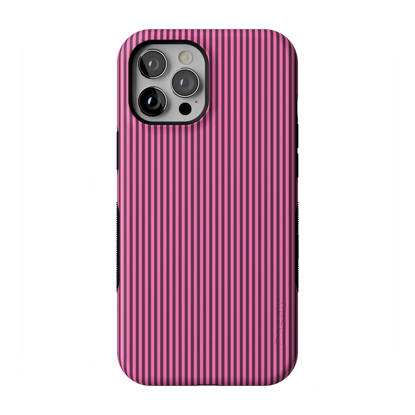 Stripes and the City | Pink & Purple Pinstripe Case - iPhone 12 Pro