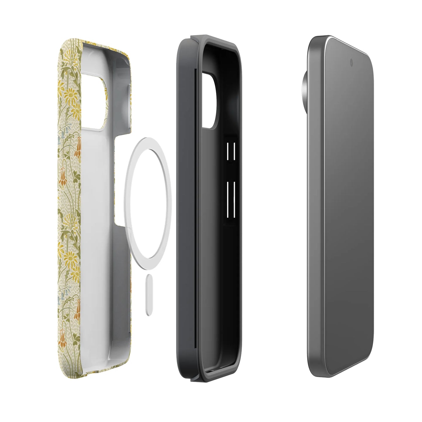 Boho Blooms | Golden Floral Case