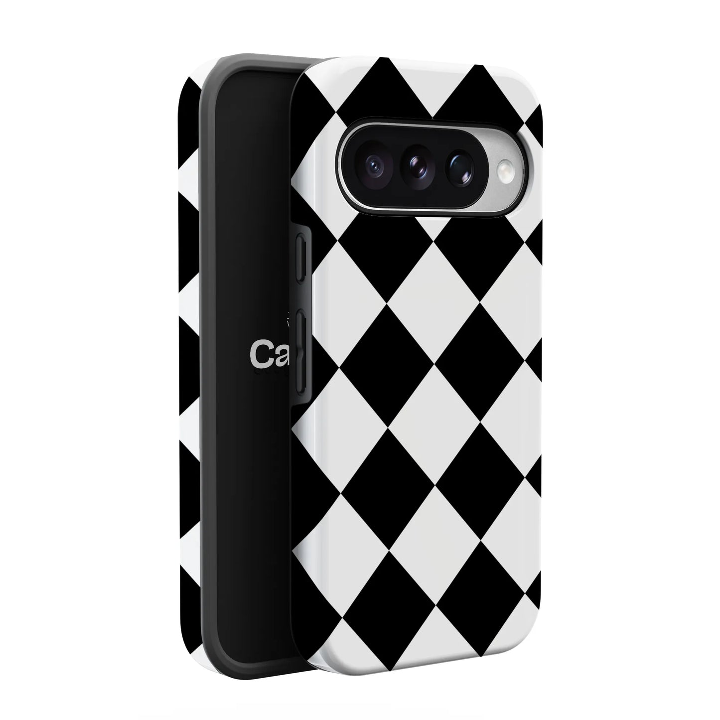 Black Checkerboard | High Contrast Design Case