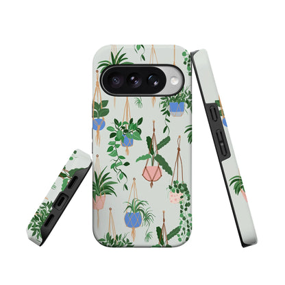 Hanging Around | Potted Plants Floral Google Pixel Case