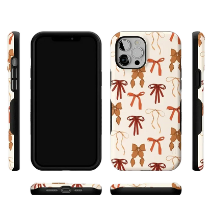 Fall Girlie | Pumpkin Spice Bows Case Phone Case get.casely