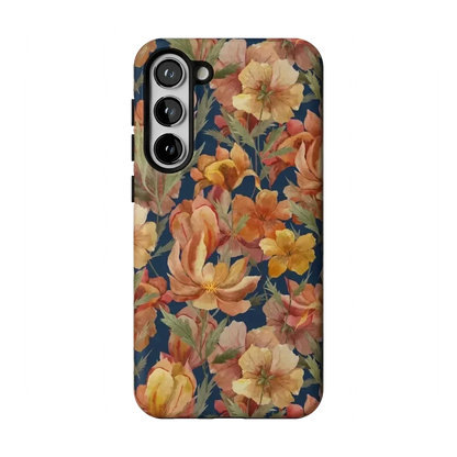 Fallen Gold | Antique Floral Case Phone Case get.casely Essential Galaxy S23 Plus