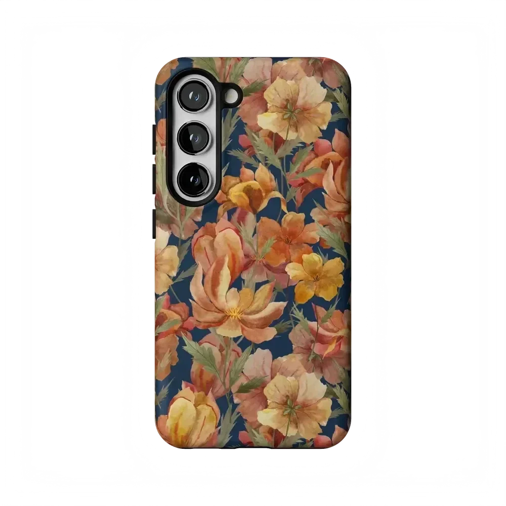 Fallen Gold | Antique Floral Case Phone Case get.casely Essential Galaxy S23