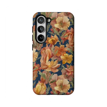 Fallen Gold | Antique Floral Case Phone Case get.casely Essential Galaxy S23