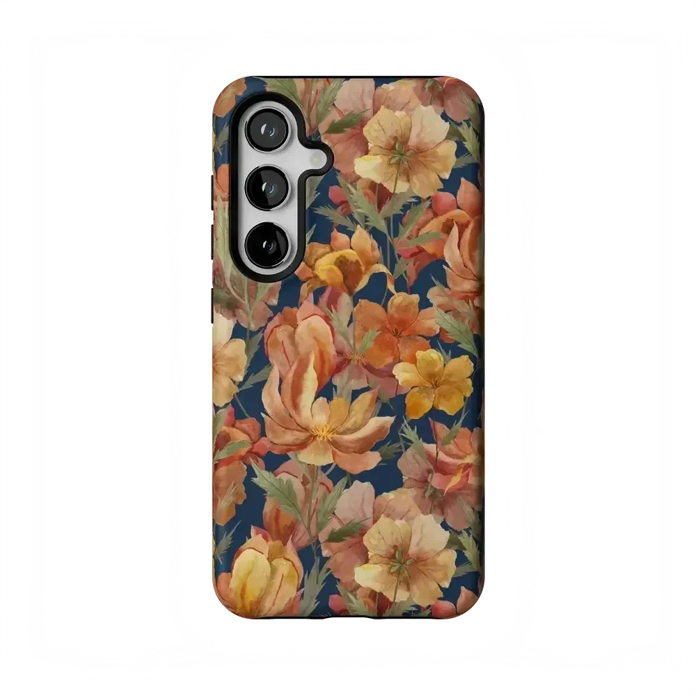 Fallen Gold | Antique Floral Case Phone Case get.casely Essential Galaxy S24