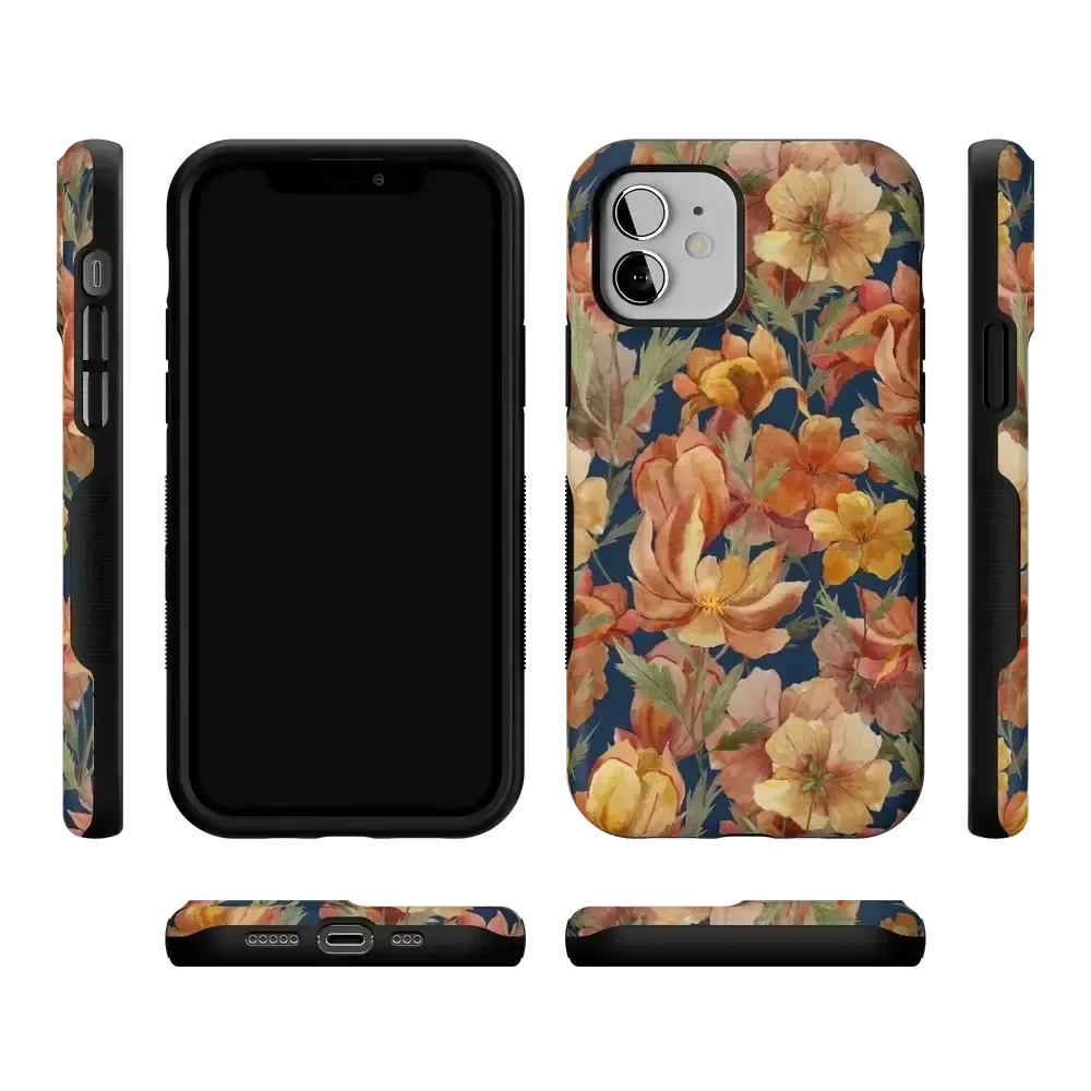 Fallen Gold | Antique Floral Case Phone Case get.casely