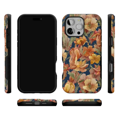 Fallen Gold | Antique Floral Case Phone Case get.casely