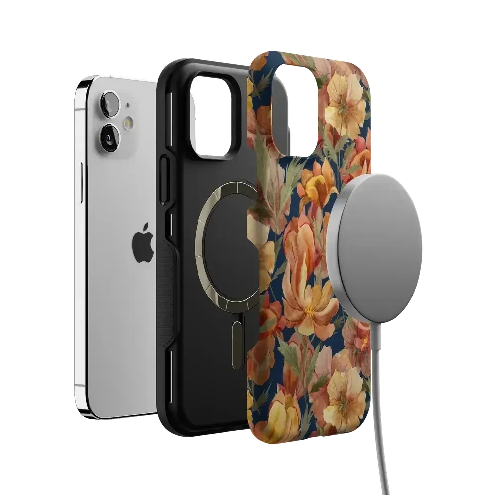 Fallen Gold | Antique Floral Case Phone Case get.casely