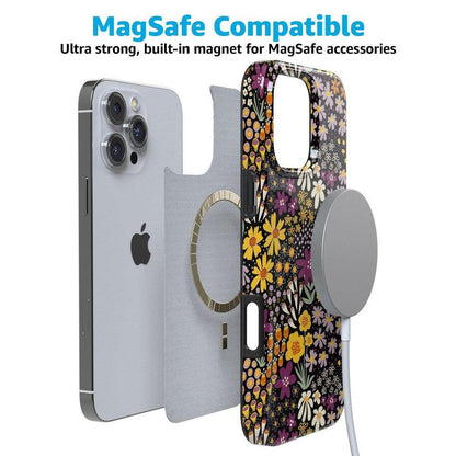 Falling for You | Plum Floral Case iPhone Case get.casely