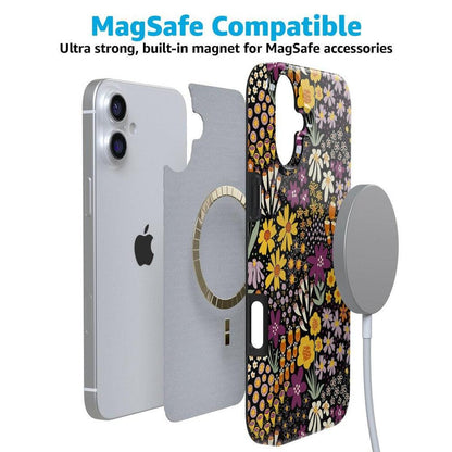 Falling for You | Plum Floral Case iPhone Case get.casely