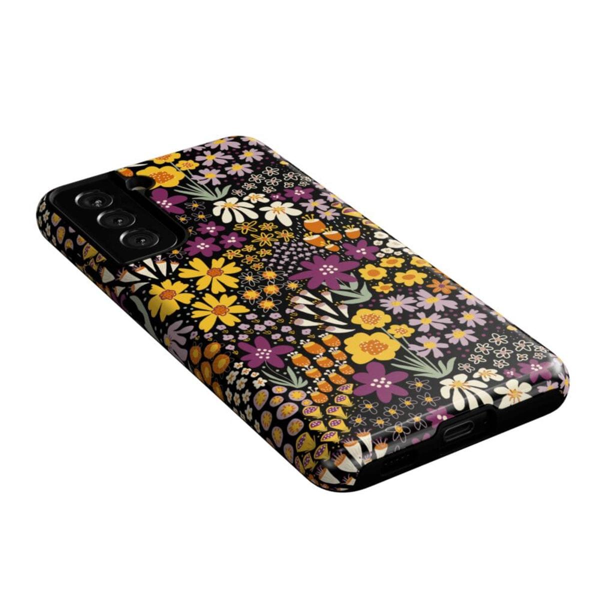 Falling for You | Plum Floral Samsung Case Samsung Case Casetry