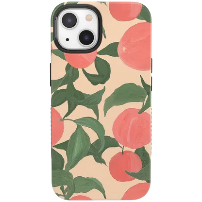 Feeling Peachy | Blush Vines Case iPhone Case get.casely Bold + MagSafe® iPhone 13