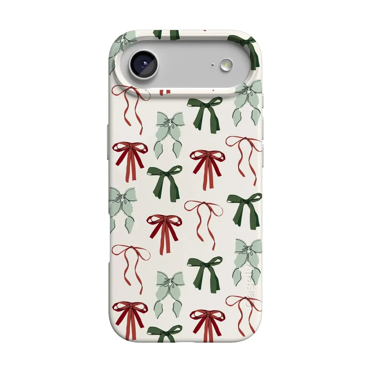 Festive Girlie | Holiday Bows Case Phone Case Casetry Classic + MagSafe® iPhone 17 Air