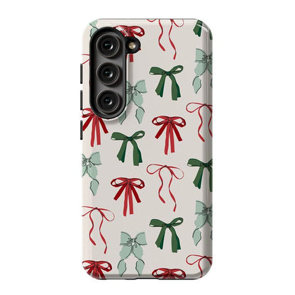 Festive Girlie | Holiday Bows Case Phone Case Casetry Essential Galaxy S23