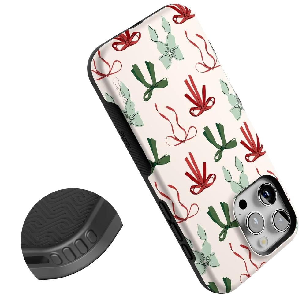 Festive Girlie | Holiday Bows Case Phone Case Casetry