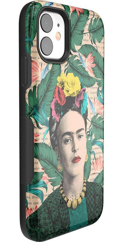 Find Your Muse | Frida Kahlo Portrait Floral Case iPhone Case get.casely