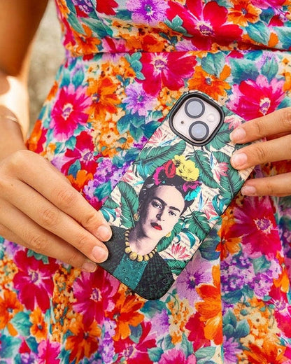 Find Your Muse | Frida Kahlo Portrait Floral Case iPhone Case get.casely