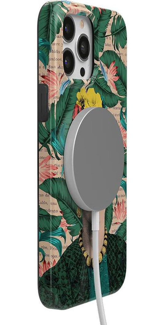 Find Your Muse | Frida Kahlo Portrait Floral Case iPhone Case get.casely
