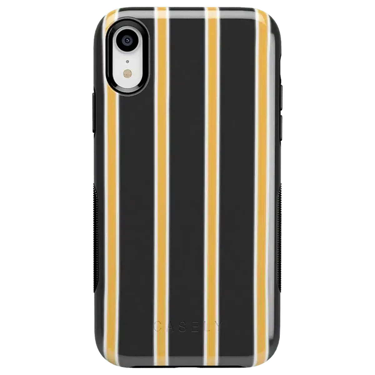 Fine Lines | Mustard Yellow Pinstripe iPhone Case iPhone Case get.casely Bold iPhone XR