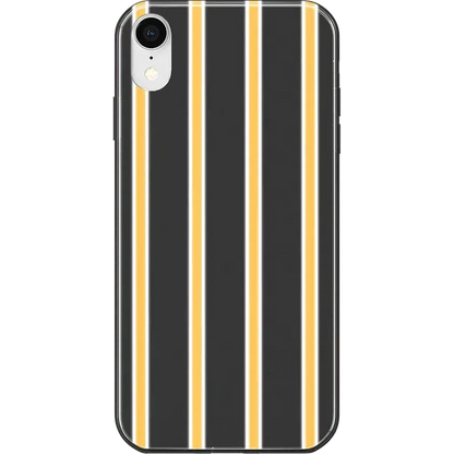 Fine Lines | Mustard Yellow Pinstripe iPhone Case iPhone Case get.casely Classic iPhone X / XS