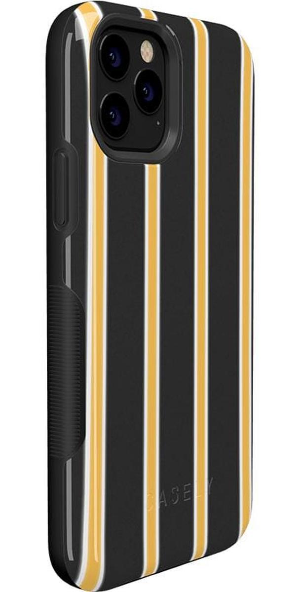 Fine Lines | Mustard Yellow Pinstripe iPhone Case iPhone Case get.casely