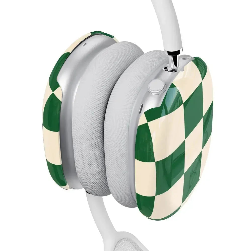 Fit Check | Green Checkerboard AirPods Max Case AirPods Case Casetry