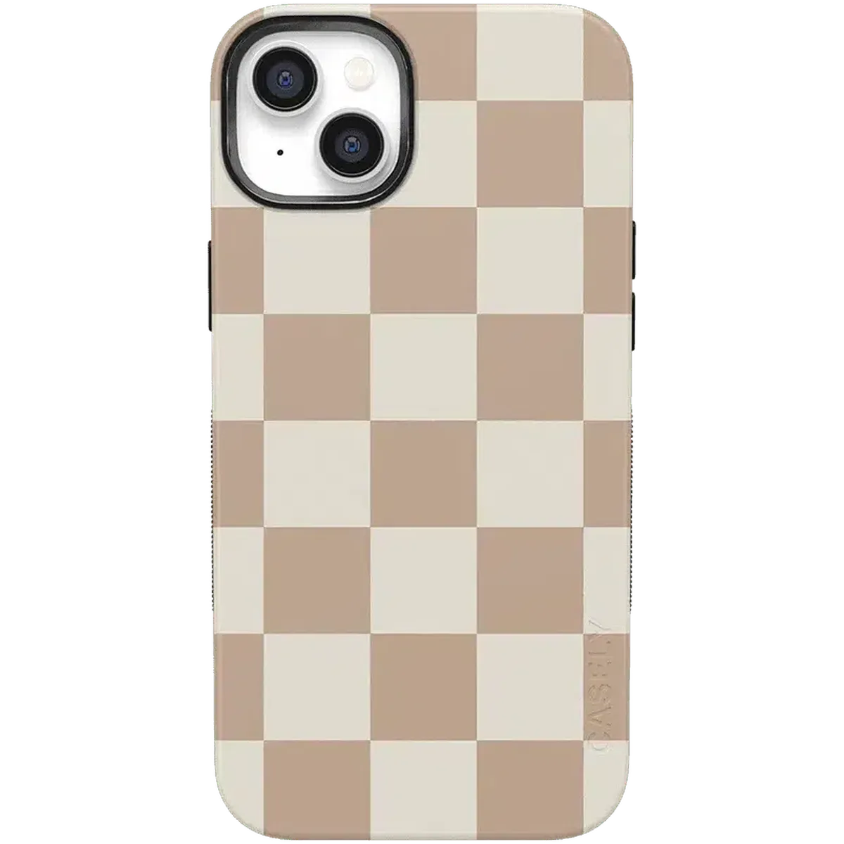Fit Check | Neutral Checkerboard Case iPhone Case get.casely Bold + MagSafe® iPhone 14 Plus