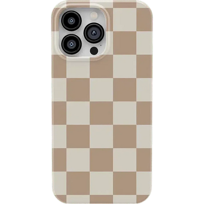 Fit Check | Neutral Checkerboard Case iPhone Case get.casely Classic + MagSafe® iPhone 14 Pro Max