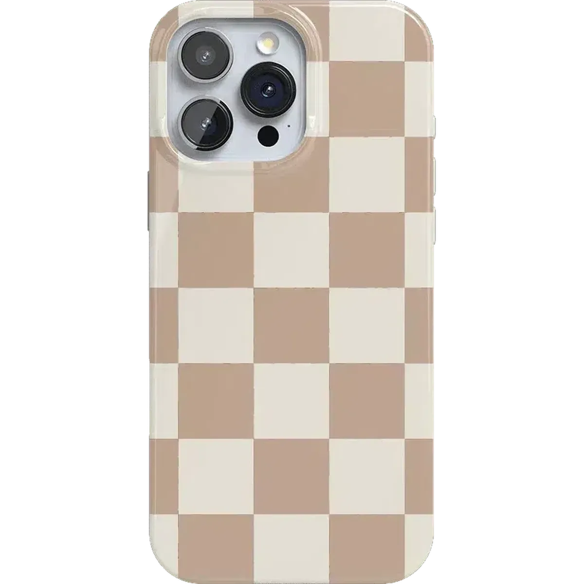 Fit Check | Neutral Checkerboard Case iPhone Case get.casely Classic + MagSafe® iPhone 16 Pro Max