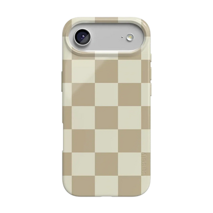 Fit Check | Neutral Checkerboard Case iPhone Case get.casely Classic + MagSafe® iPhone 17 Air