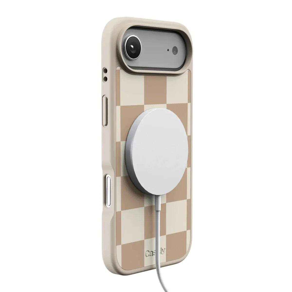 Fit Check | Neutral Checkerboard Case iPhone Case get.casely