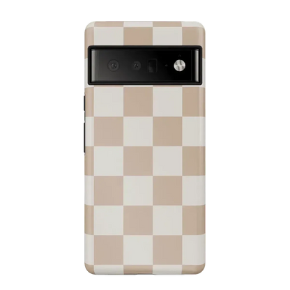 Fit Check | Neutral Checkerboard Google Pixel Case Google Pixel Case Casetry Essential Google Pixel 6 Pro