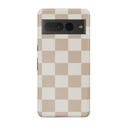 Fit Check | Neutral Checkerboard Google Pixel Case Google Pixel Case Casetry Essential Google Pixel 7 Pro