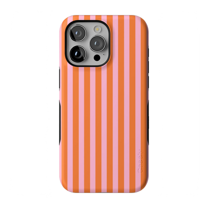 Perfect Stripes | Orange & Pink Stripes Case - iPhone 13 Pro Max