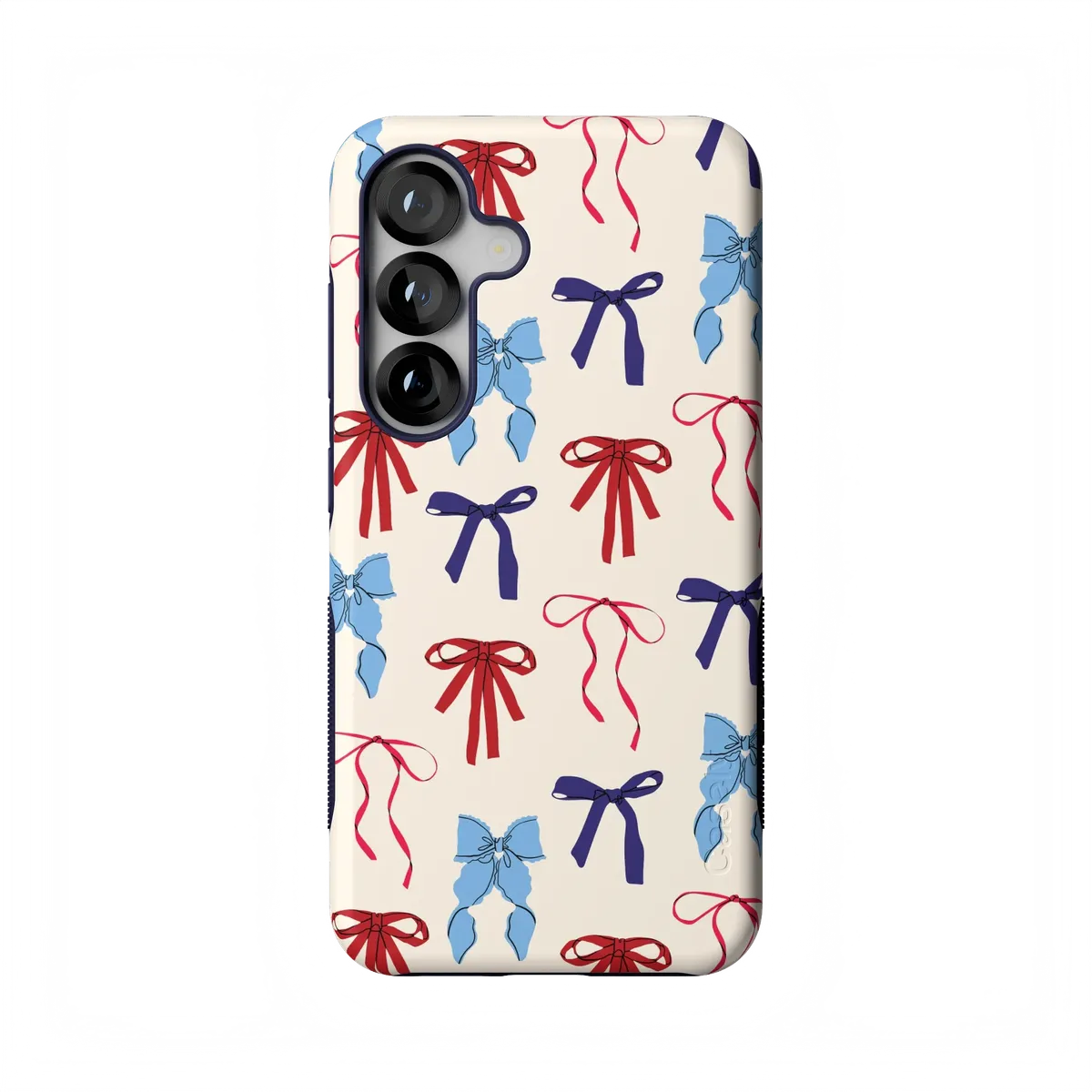 American Girlie | Red White & Blue Bows Case - Galaxy S25