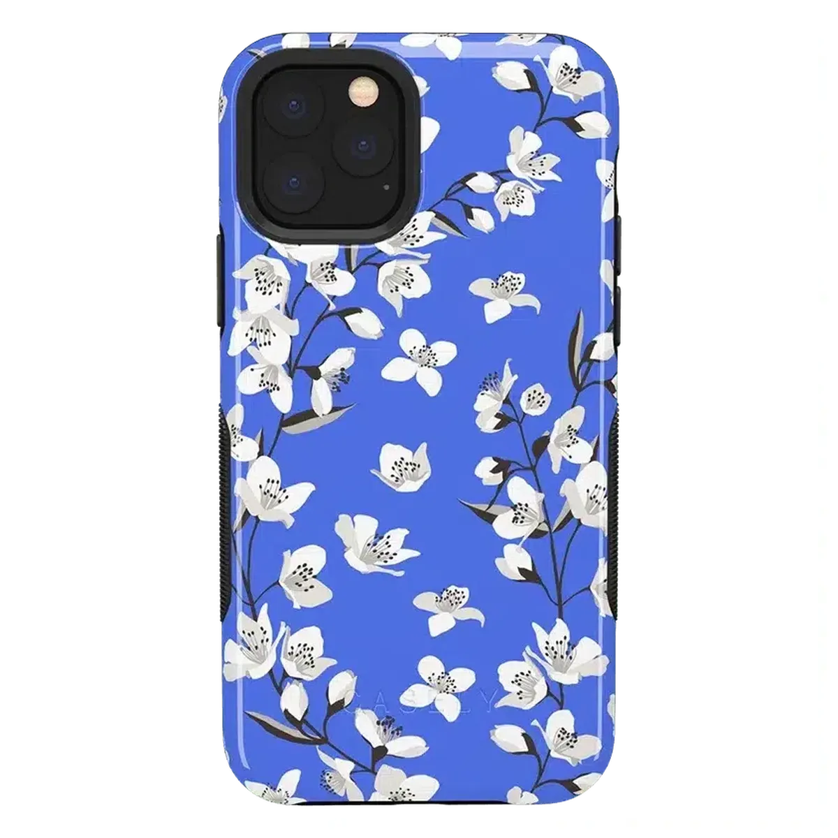 Floral Forest | Blue Cherry Blossom Floral Case iPhone Case get.casely Bold iPhone 11 Pro