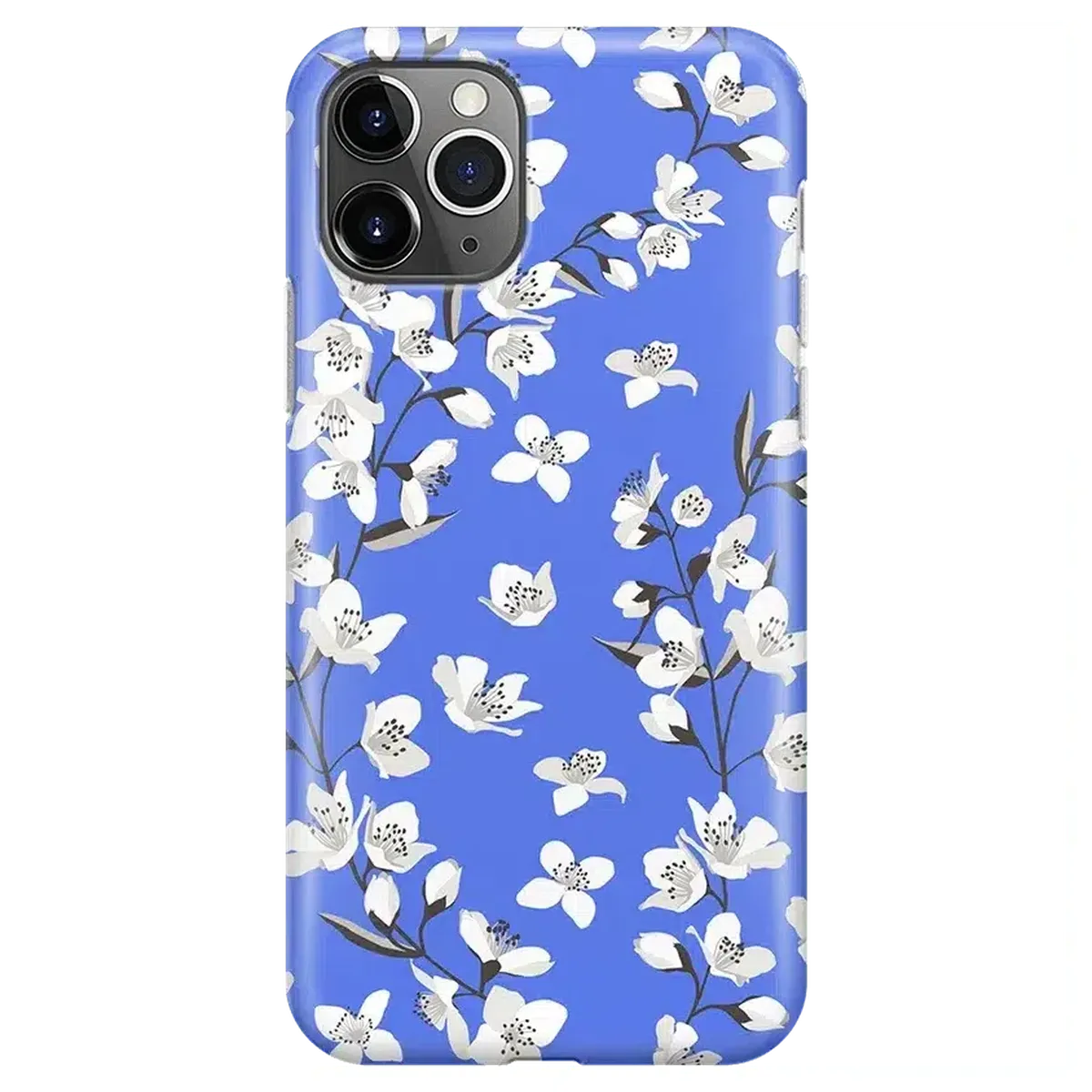 Floral Forest | Blue Cherry Blossom Floral Case iPhone Case get.casely Classic iPhone 11 Pro